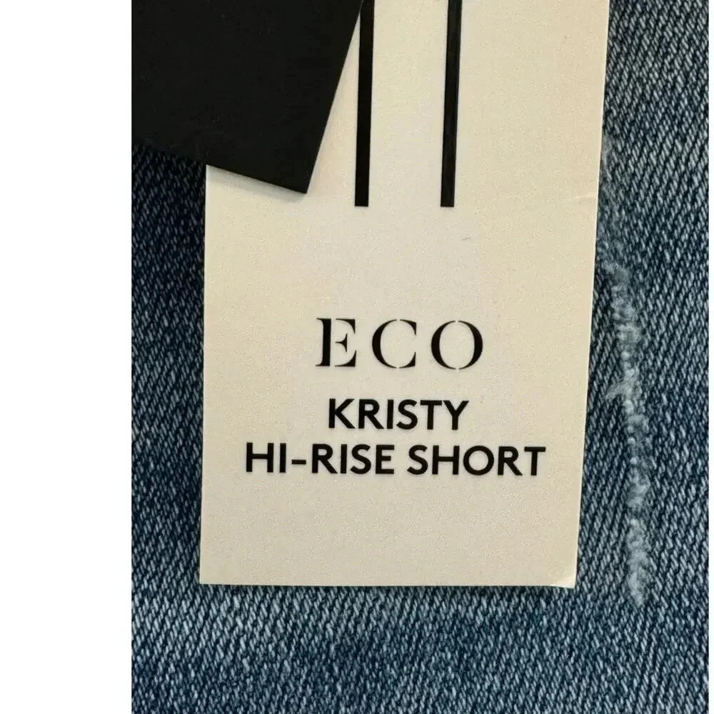 NEW Liverpool Women's Kristy Hi-Rise Shorts Blue Size 6 (28) Summer Casual NWT - Picture 7 of 8